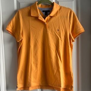 Tommy Hilfiger Orange Short Sleeve Polo